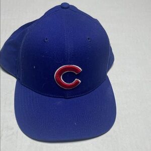 Cubs youth Blue Baseball Cap with Red Logo